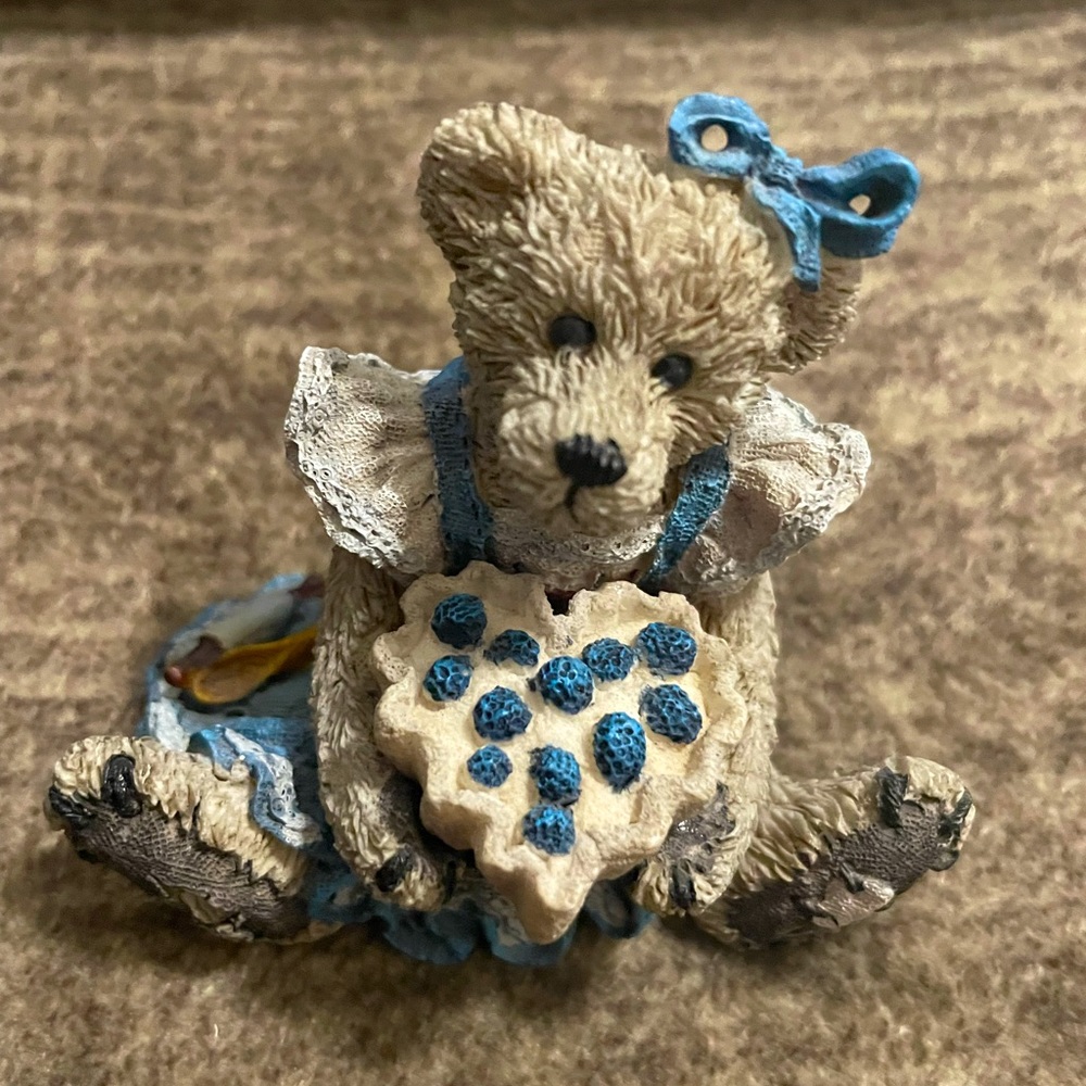 Boyds Bears & Friends Figure #2254 Bailey The Baker With Sweetie Pie 1994